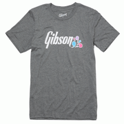 Gibson Floral Logo Tee XXL - GIBSON