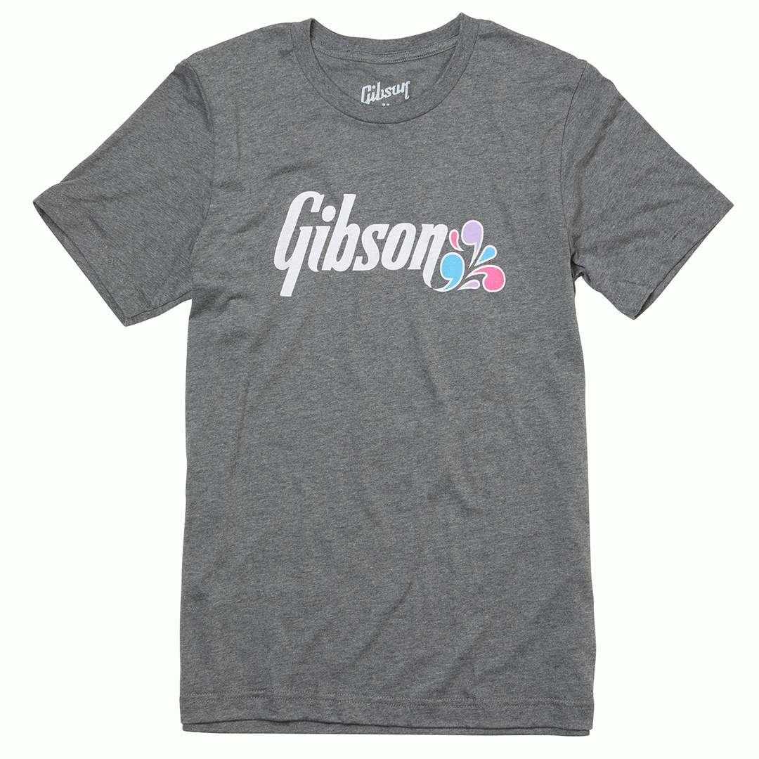 Gibson Floral Logo Tee XXL - GIBSON