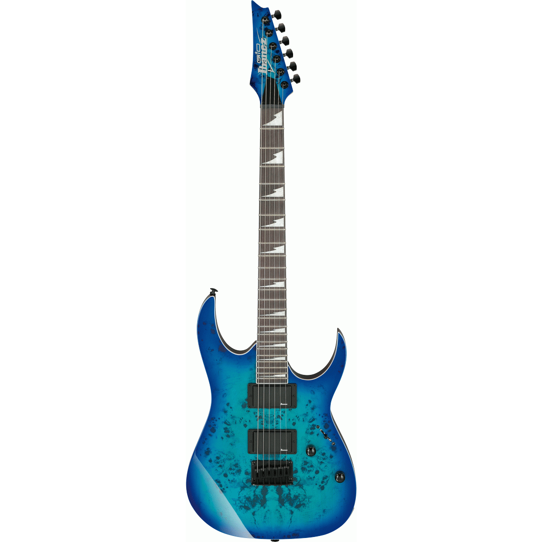 IBANEZ RGR221PA AQB ELECTRIC GUITAR - IBANEZ