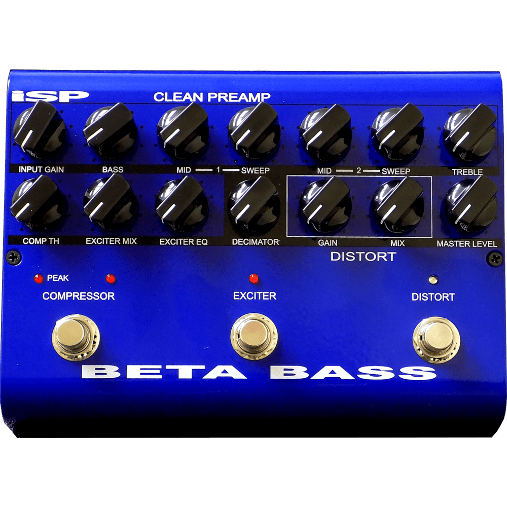 ISP Beta Bass Premplifier Pedal - ISP