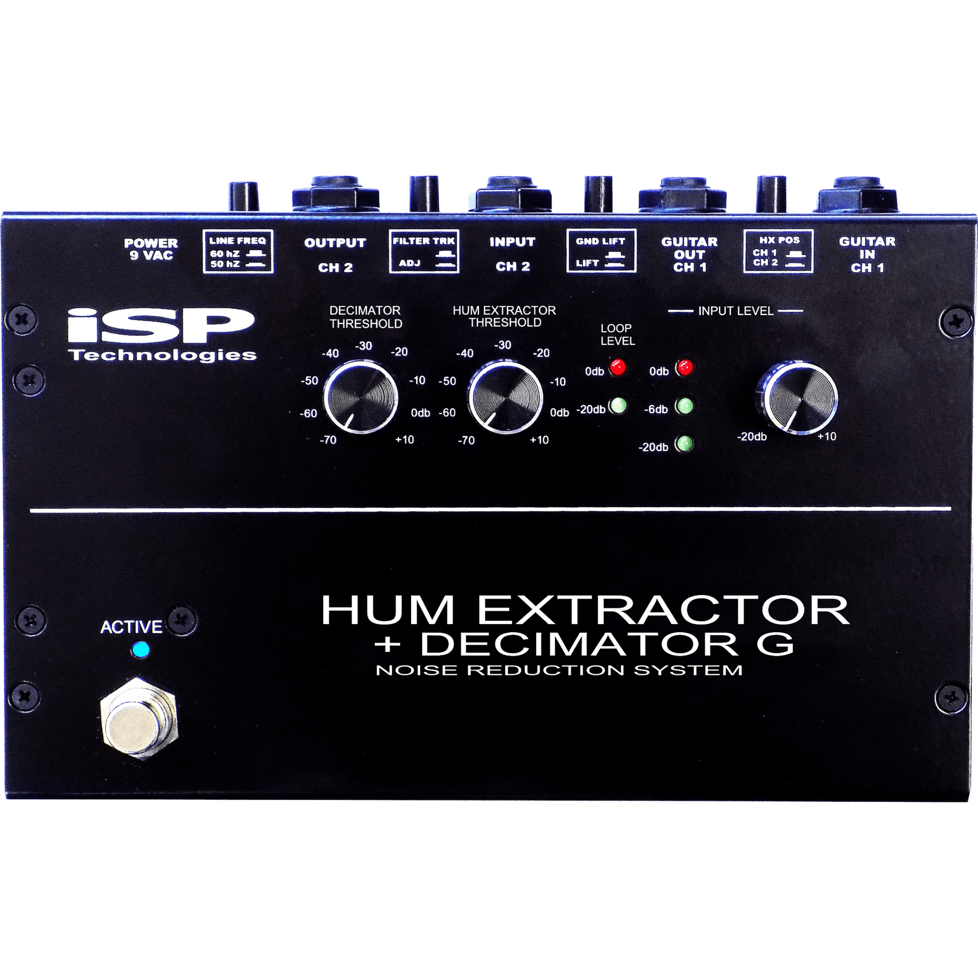 ISP Technologies Hum Extractor Plus Decimator Guitar Pedal - ISP