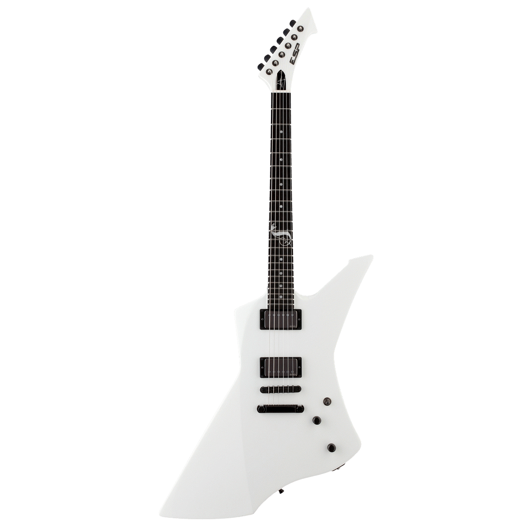 JAMES HETFIELD ESP CTM SNAKEBYTE WHITE - ESP
