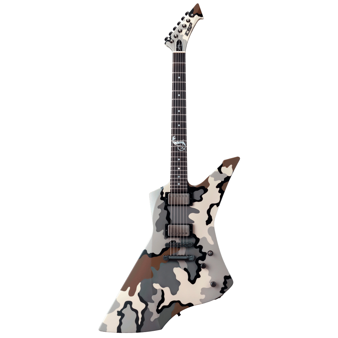 JAMES HETFIELD ESP SNAKEBYTE CAMO - ESP