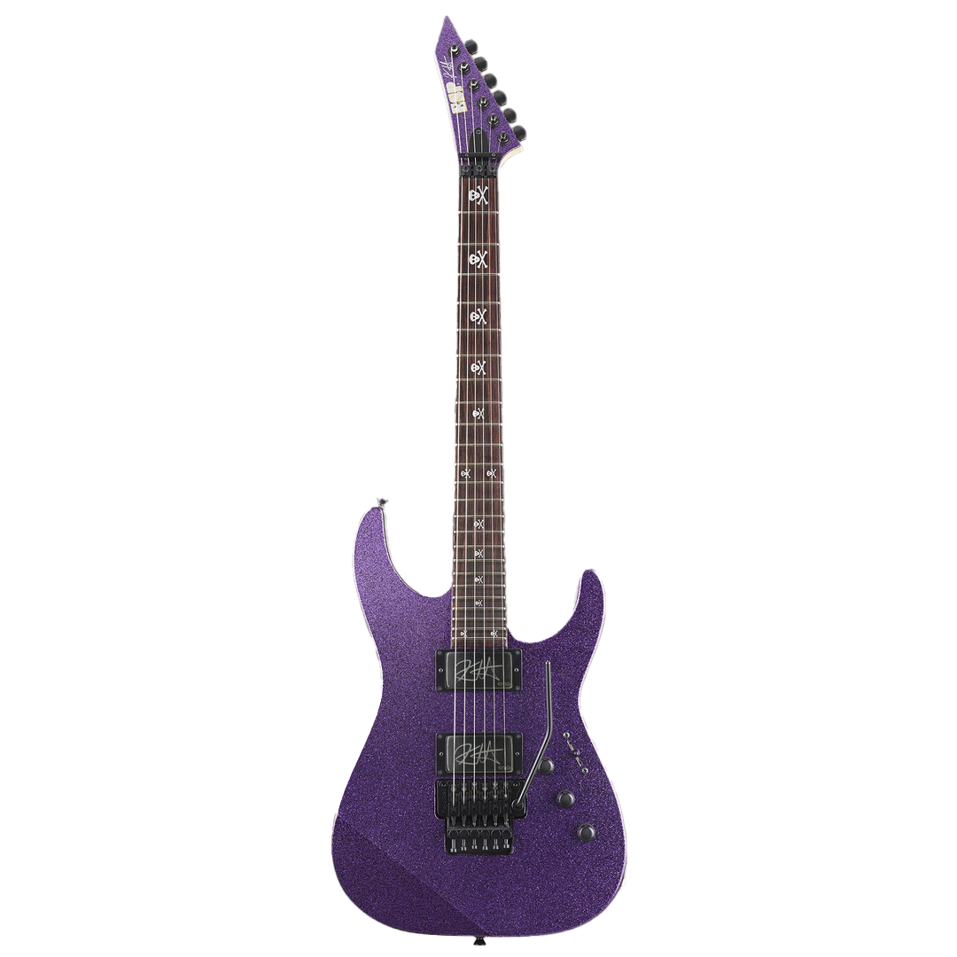 KIRK HAMMETT KH - 2 PURPLE SPARKLE - ESP