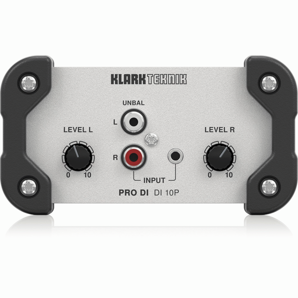 Klark Teknik DI 10P Passive DI Stereo In - Mono Out - KLARK TEKNIK