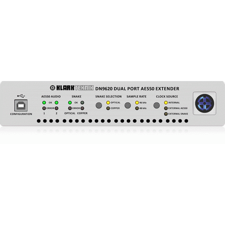 KLARK TEKNIK DN9620 DUAL PORT AES50 EXTENDER - KLARK TEKNIK