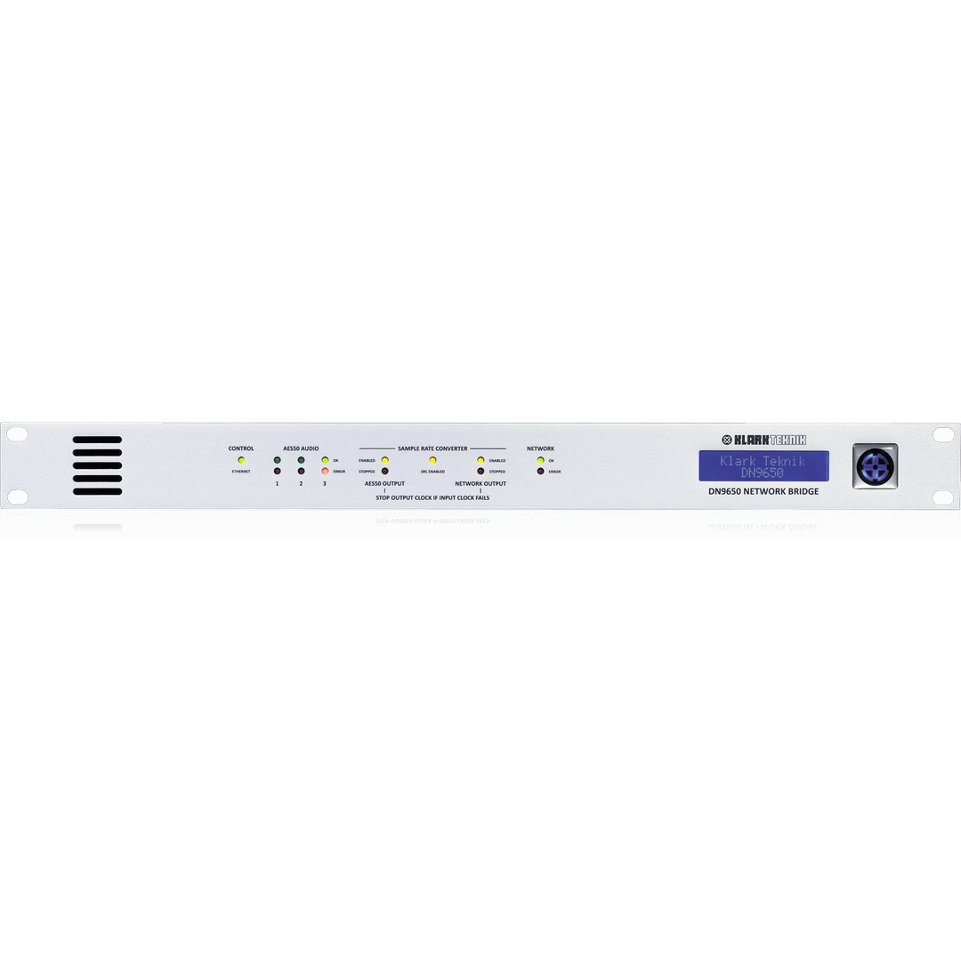 KLARK TEKNIK DN9650 AES50 NETWORK BRIDGE - KLARK TEKNIK