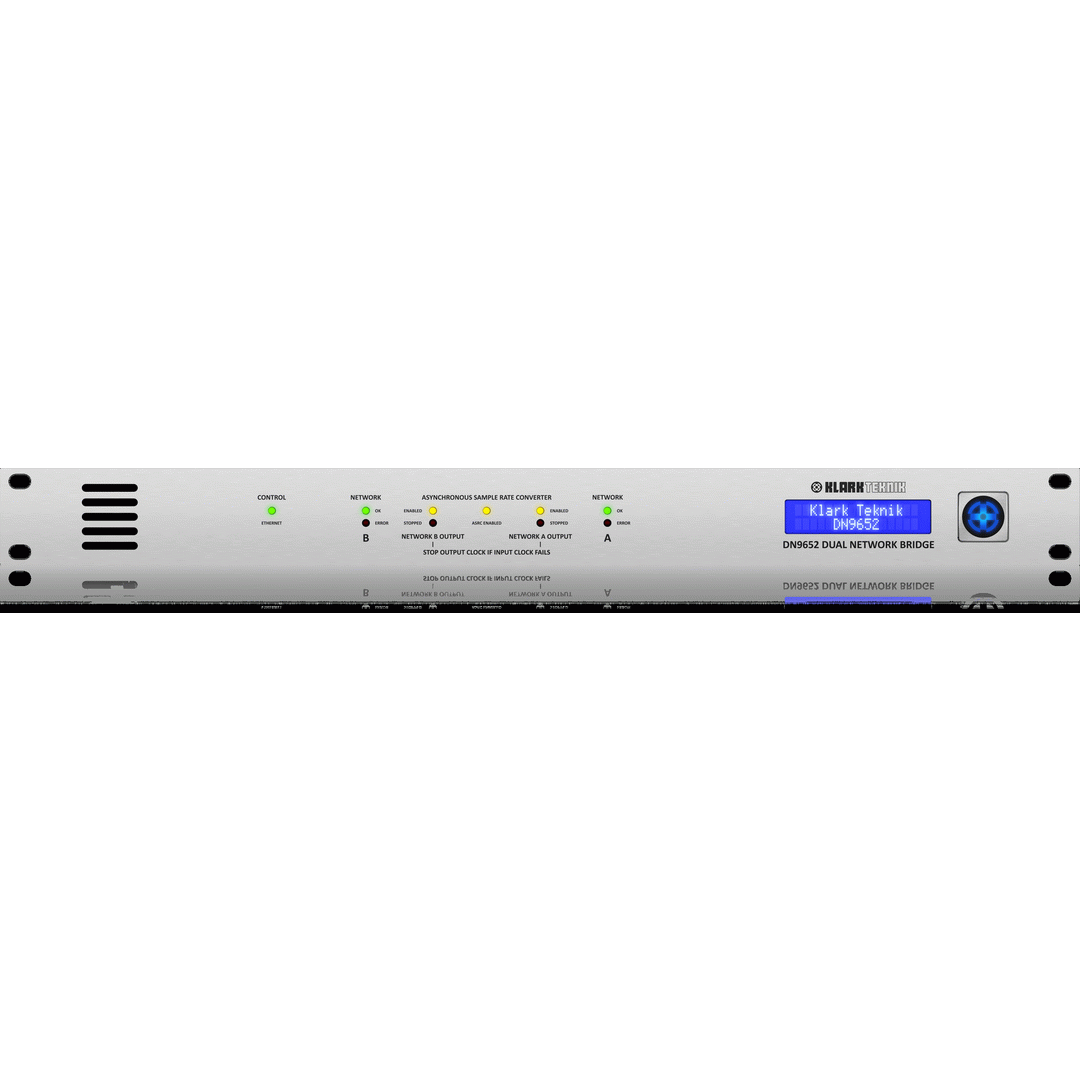 KLARK TEKNIK DN9652 DUAL NETWORK BRIDGE - KLARK TEKNIK