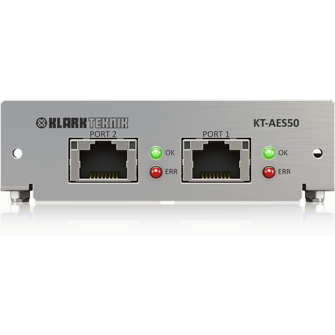 KLARK TEKNIK KTAES50 NETWORK MODULE - KLARK TEKNIK