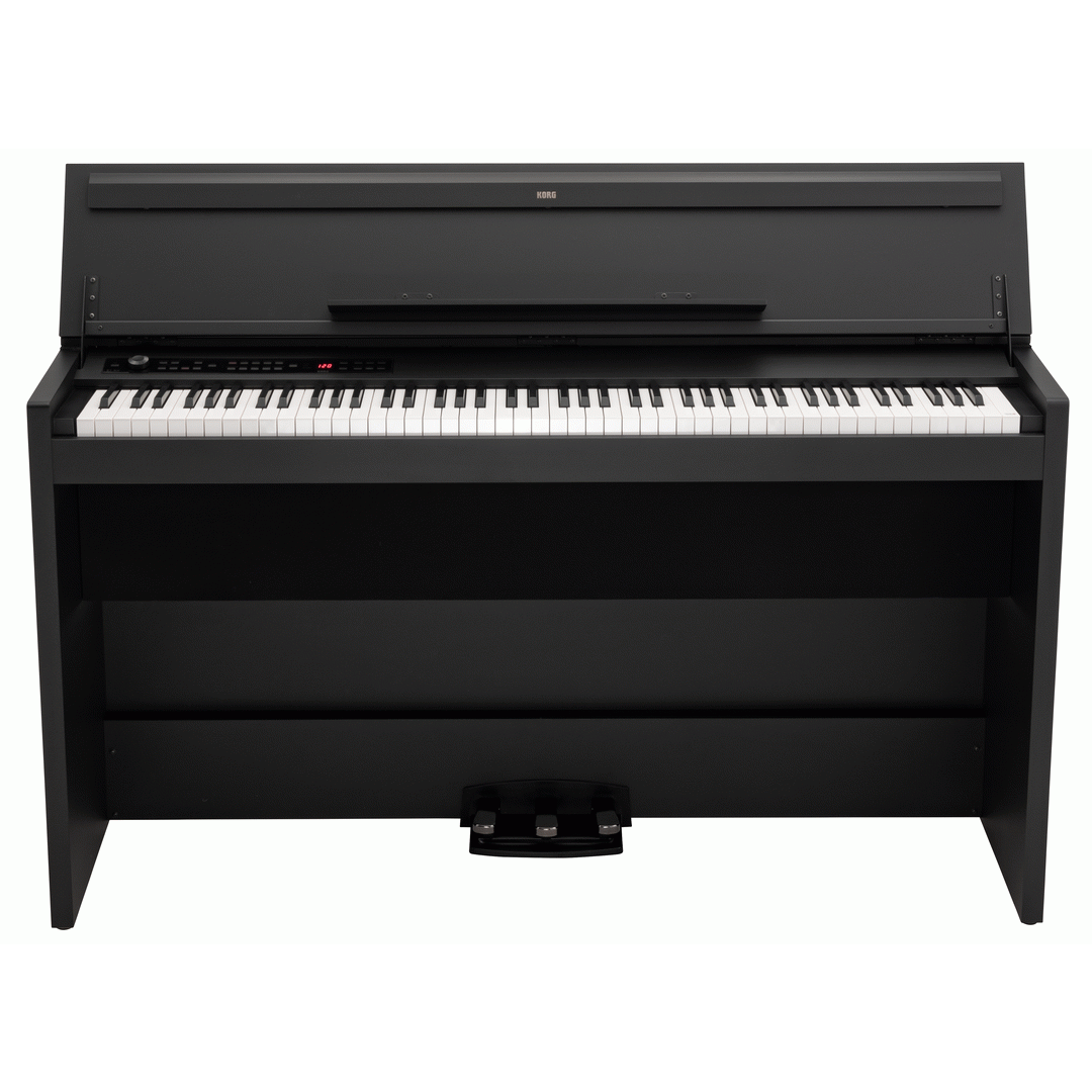 KORG E1 AIR 88 NOTE WEIGHTED DIGITAL PIANO BLACK - KORG