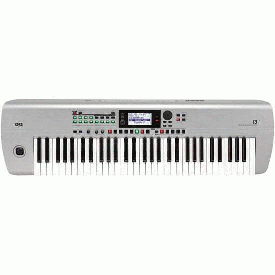 KORG I3 61 KEY WORKSTATION SILVER - KORG