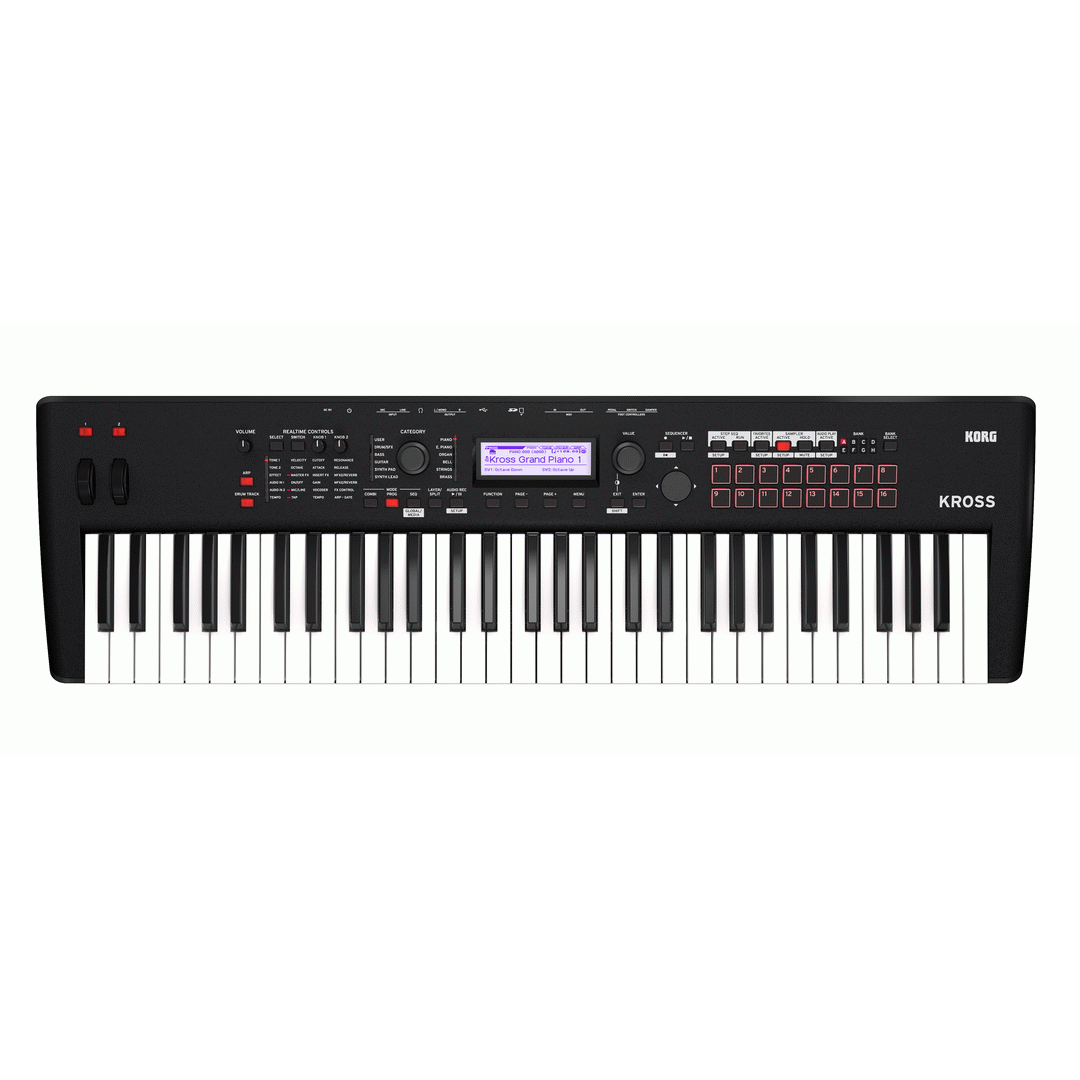 KORG KROSS 2 61 NOTE SYNTH BLACK - KORG