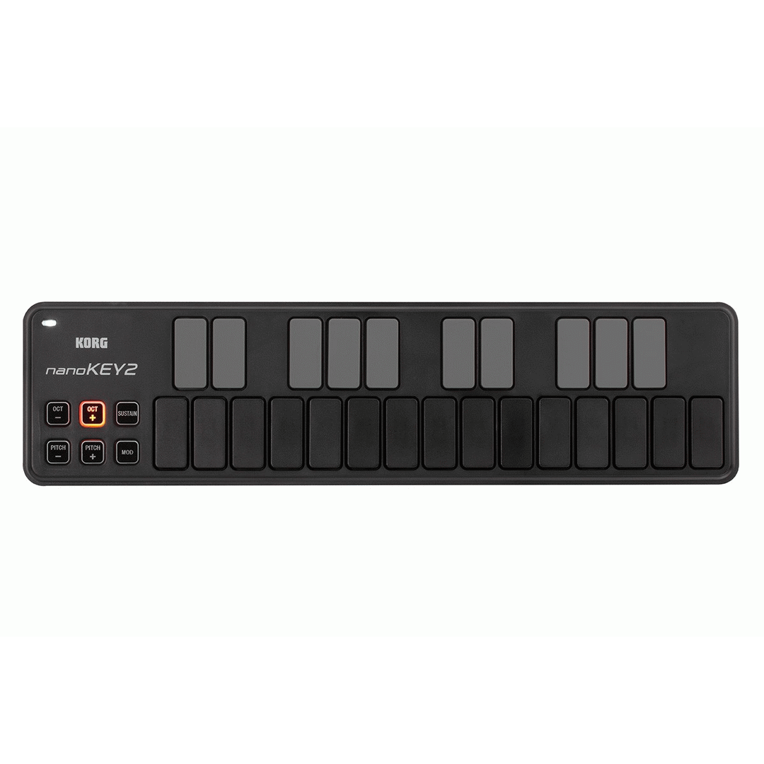 KORG NANOKEY2 CONTROLLER KEYBOARD BLK - KORG