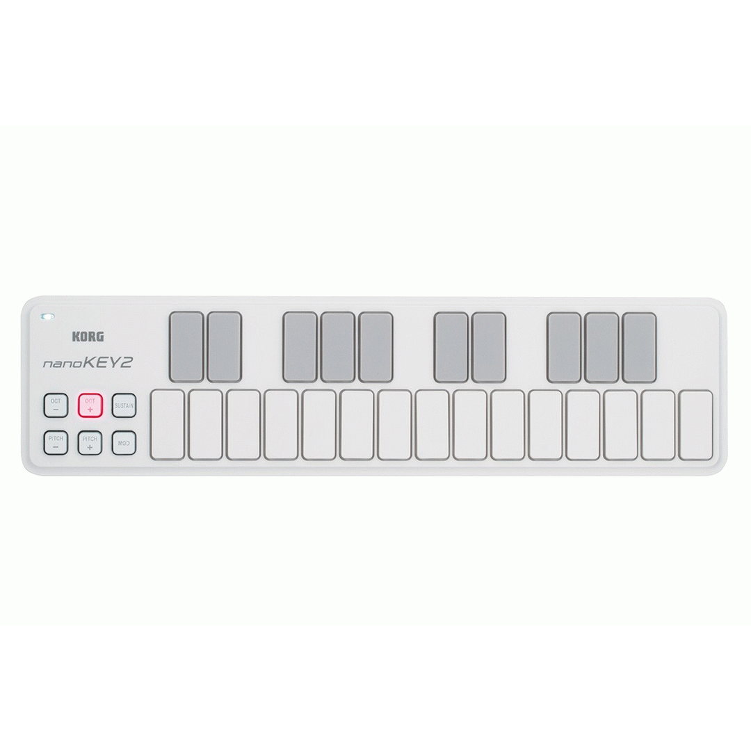 KORG NANOKEY2 CONTROLLER KEYBOARD WH - KORG