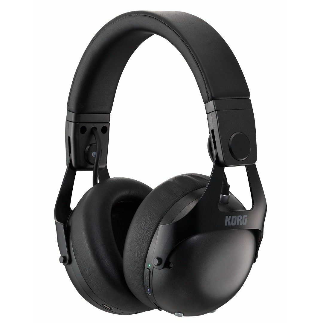 KORG NOISE CANCELLING HEADPHONES BLACK - KORG