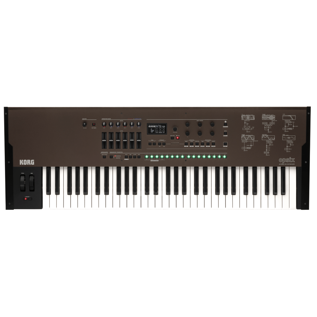 KORG OPSIX 61 NOTE FM SYNTH WITH CASE BLACK - KORG