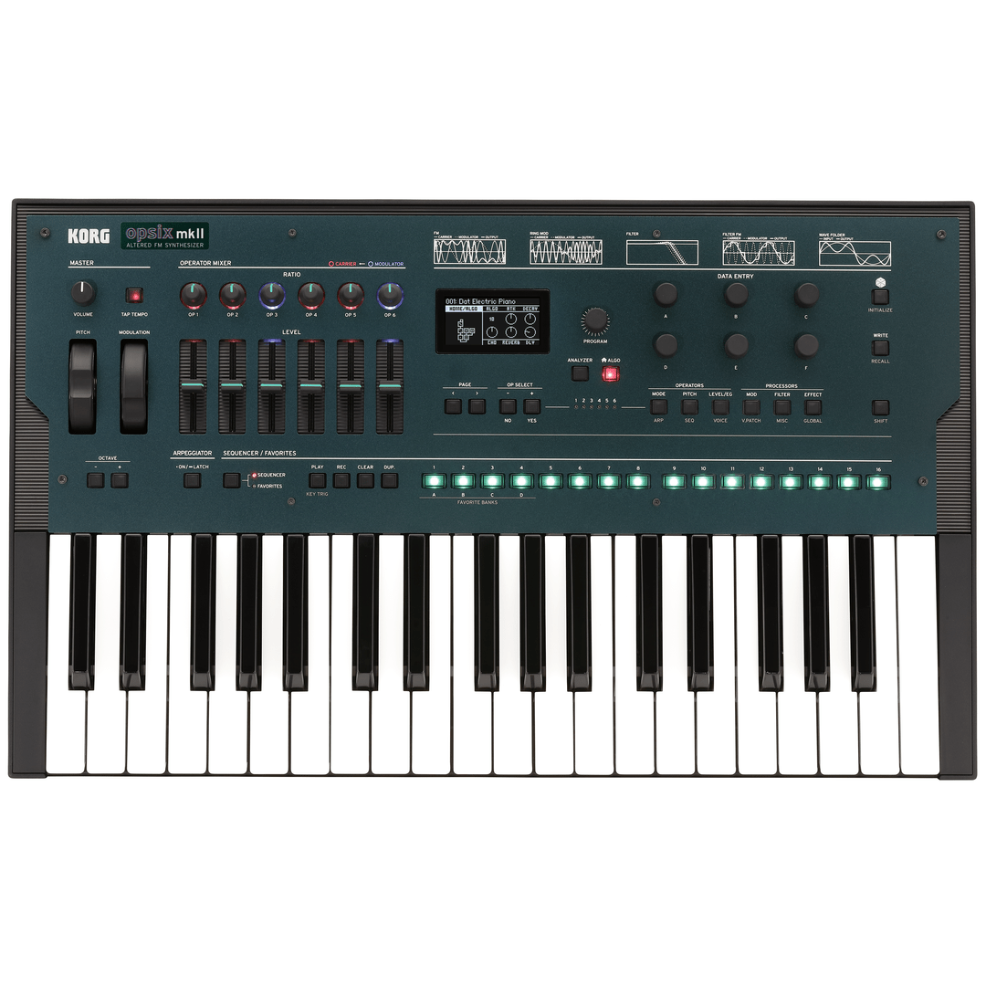 KORG OPSIX MK2 37 KEY FM SYNTHESIZER - KORG