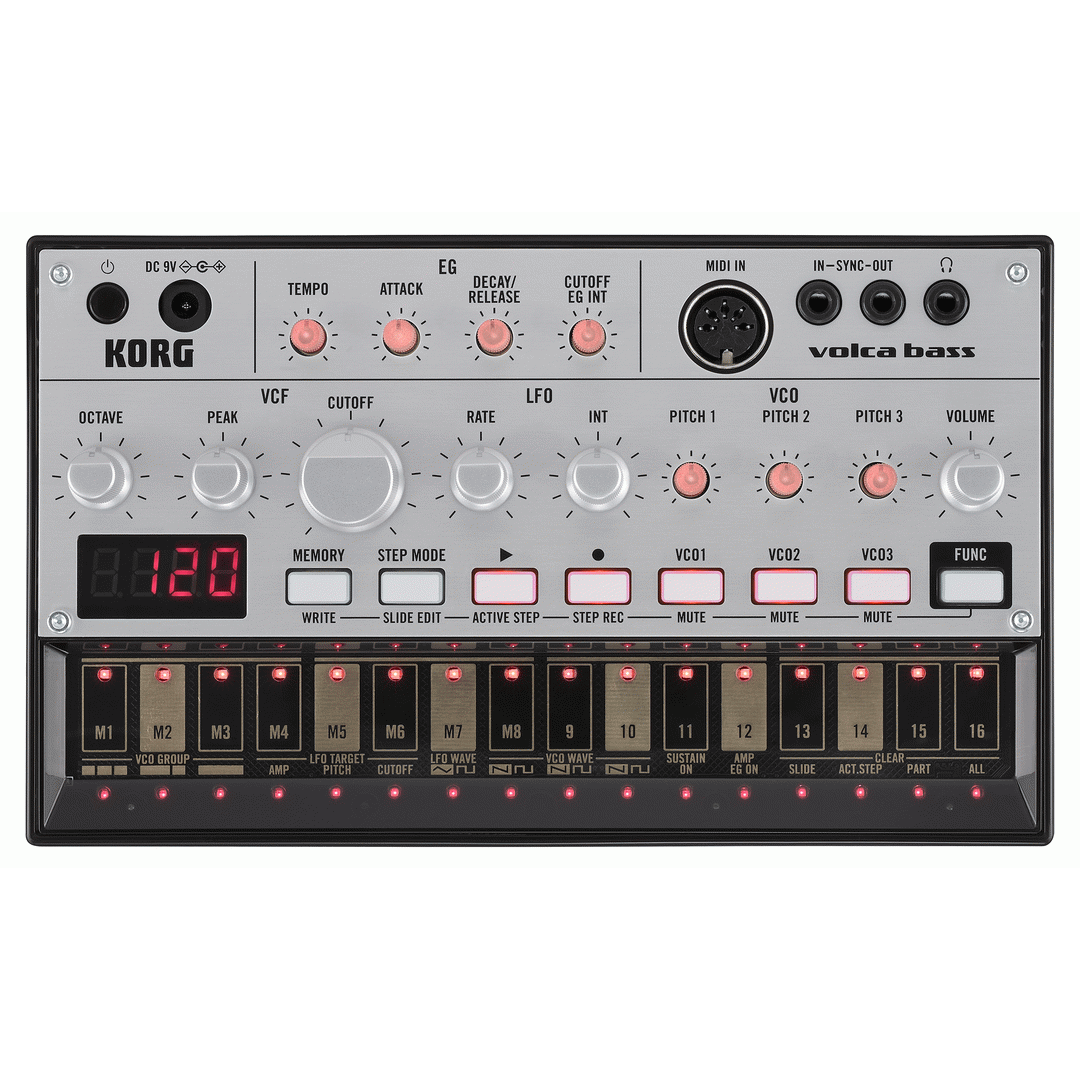 KORG VOLCA BASS ANALOG BASSLINE SYNTHESIZER - KORG