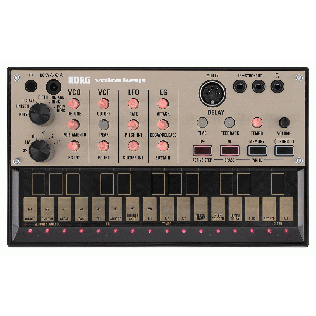 KORG VOLCA KEYS POLYPHONIC ANALOG SYNTHESIZER - KORG