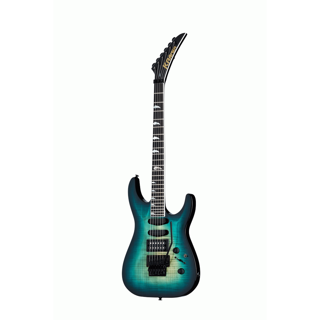 KRAMER SM1 FIGURED CARIBBEAN BLUE PERIMETER - KRAMER