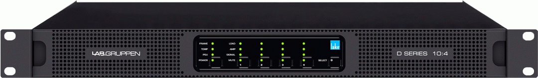 Lab.Gruppen D10:4L, 4 Channel Power Amplifier - LAB GRUPPEN