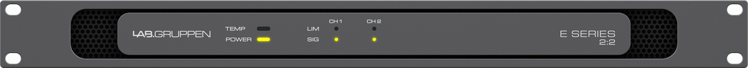 Lab.Gruppen E2:2, 2 Channel Power Amplifier - LAB GRUPPEN