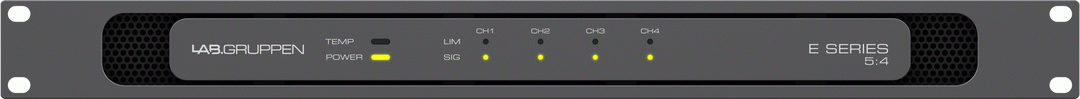Lab.Gruppen E5:4, 4 Channel Power Amplifier - LAB GRUPPEN