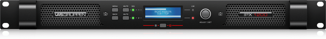 LAB.GRUPPEN IPX1200 POWER AMPLIFIER - LAB GRUPPEN
