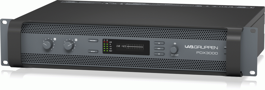 Lab.Gruppen PDX3000 2 X 1500W Power Amplifier - LAB GRUPPEN