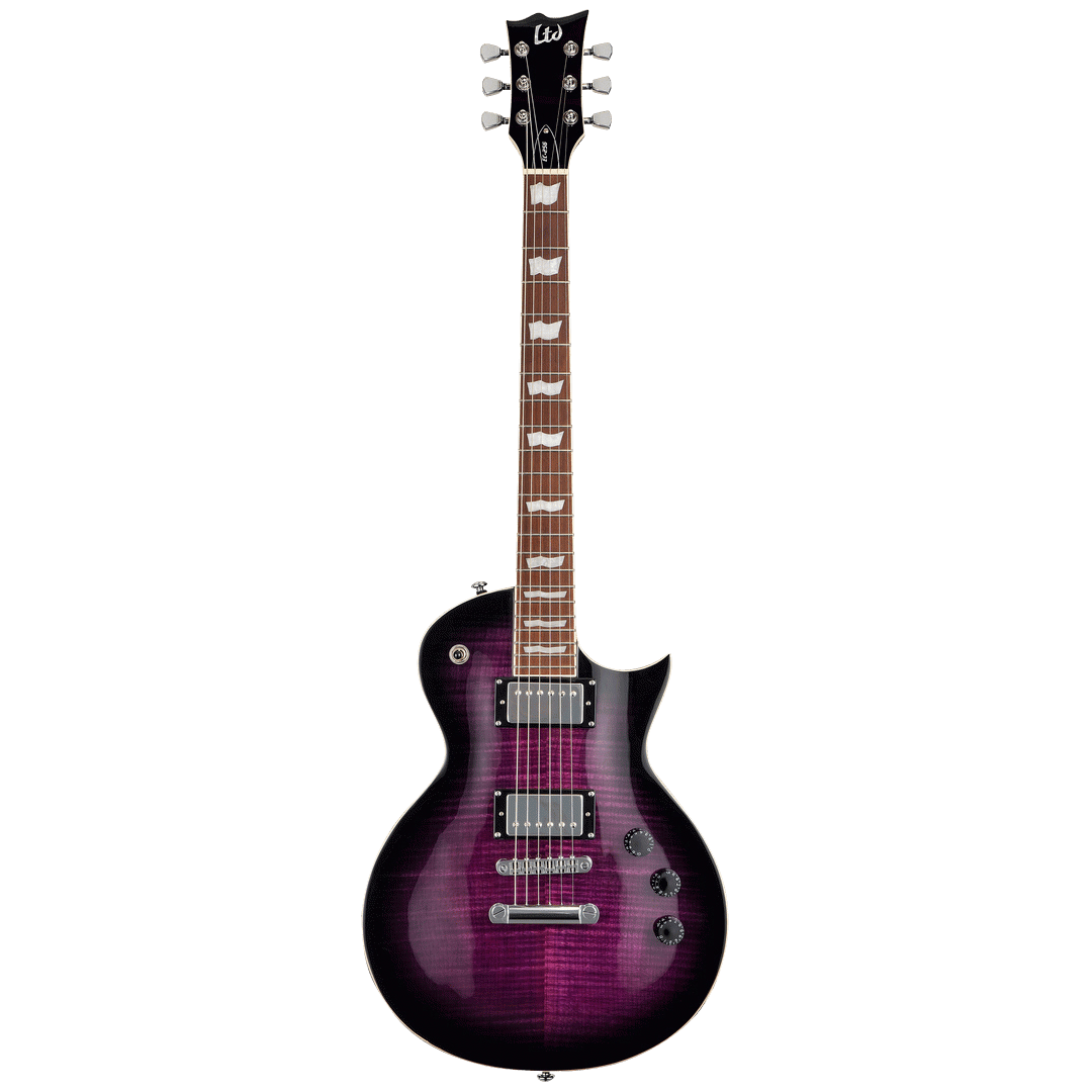 LTD EC - 256 SEE THRU PURPLE BURST - ESP