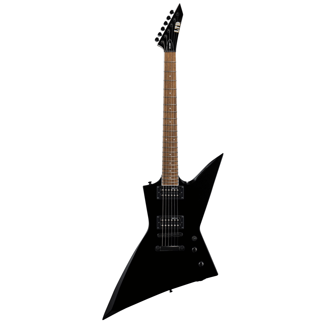LTD EX - 200 BLACK SET NECK - ESP