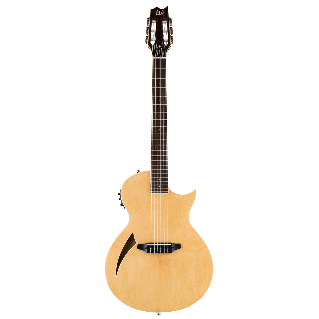 LTD TL - 6 NYLON THINLINE ACOUSTIC NATURAL - ESP