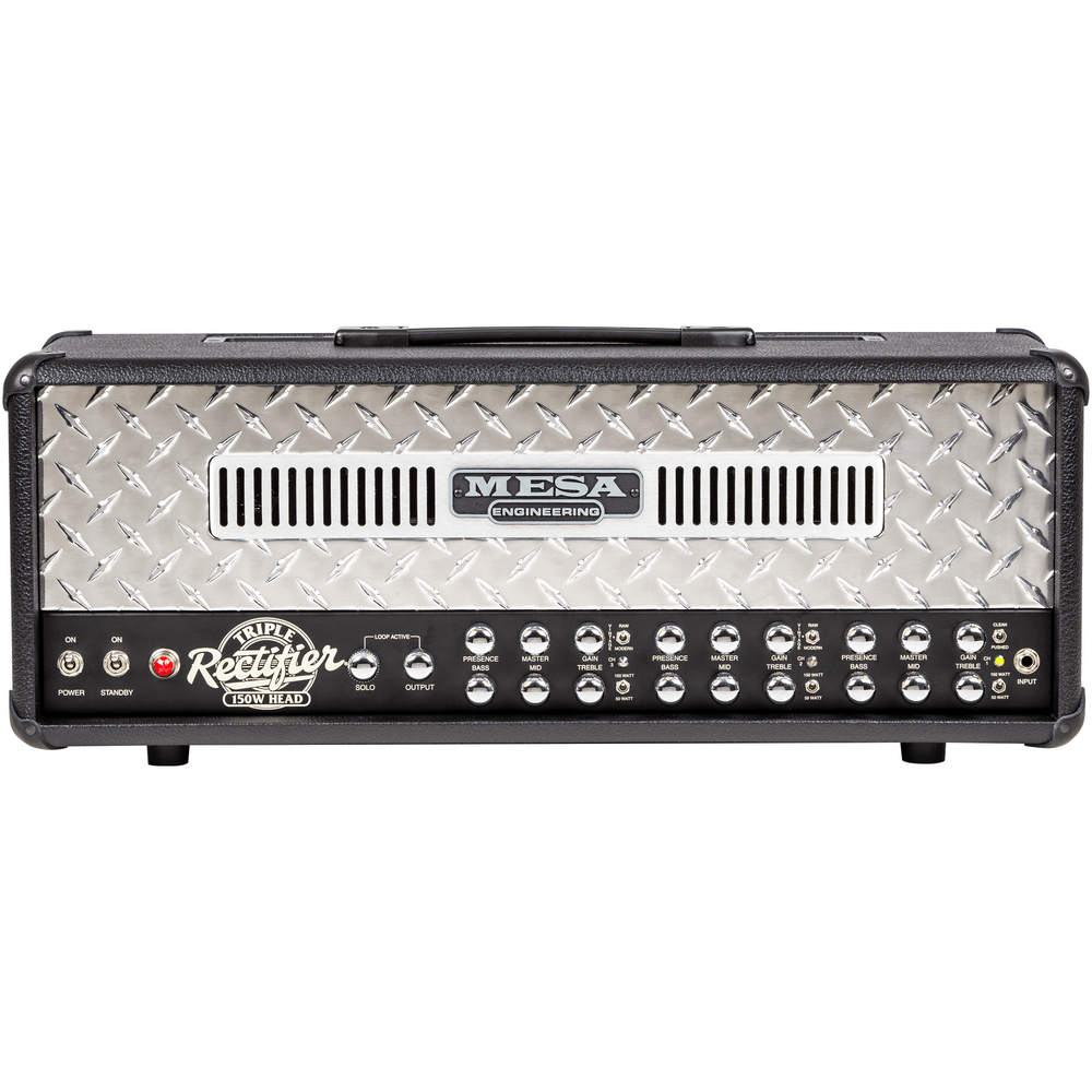 MESA BOOGIE TRIPLE RECTIFIER 150W HEAD BLACK - MESA