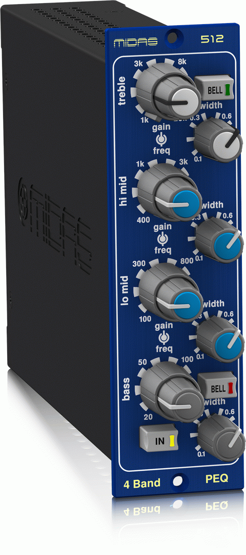 Midas 500 Series Parametric Equaliser 512 - MIDAS