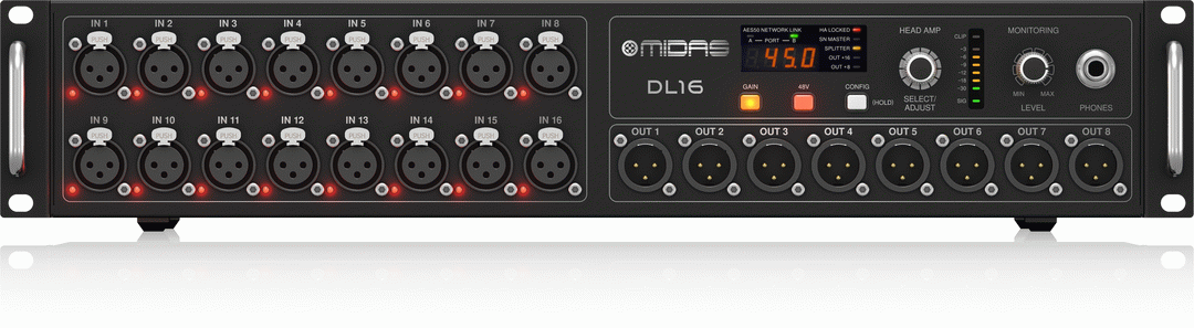 MIDAS DL16 STAGEBOX 16IN/8OUT - MIDAS