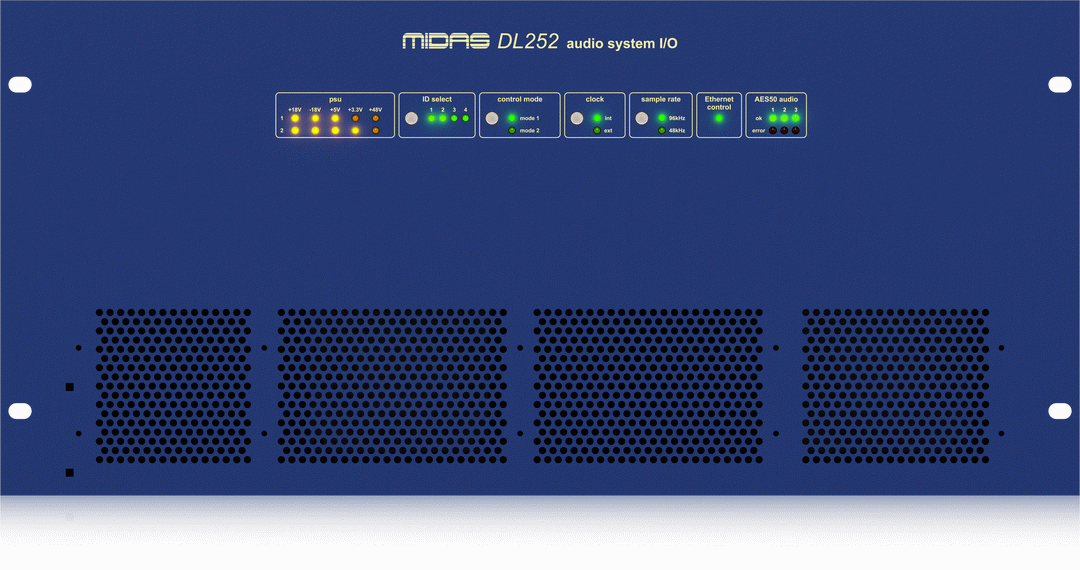 MIDAS DL252 16IN/48OUT STAGE BOX - MIDAS - ENTE