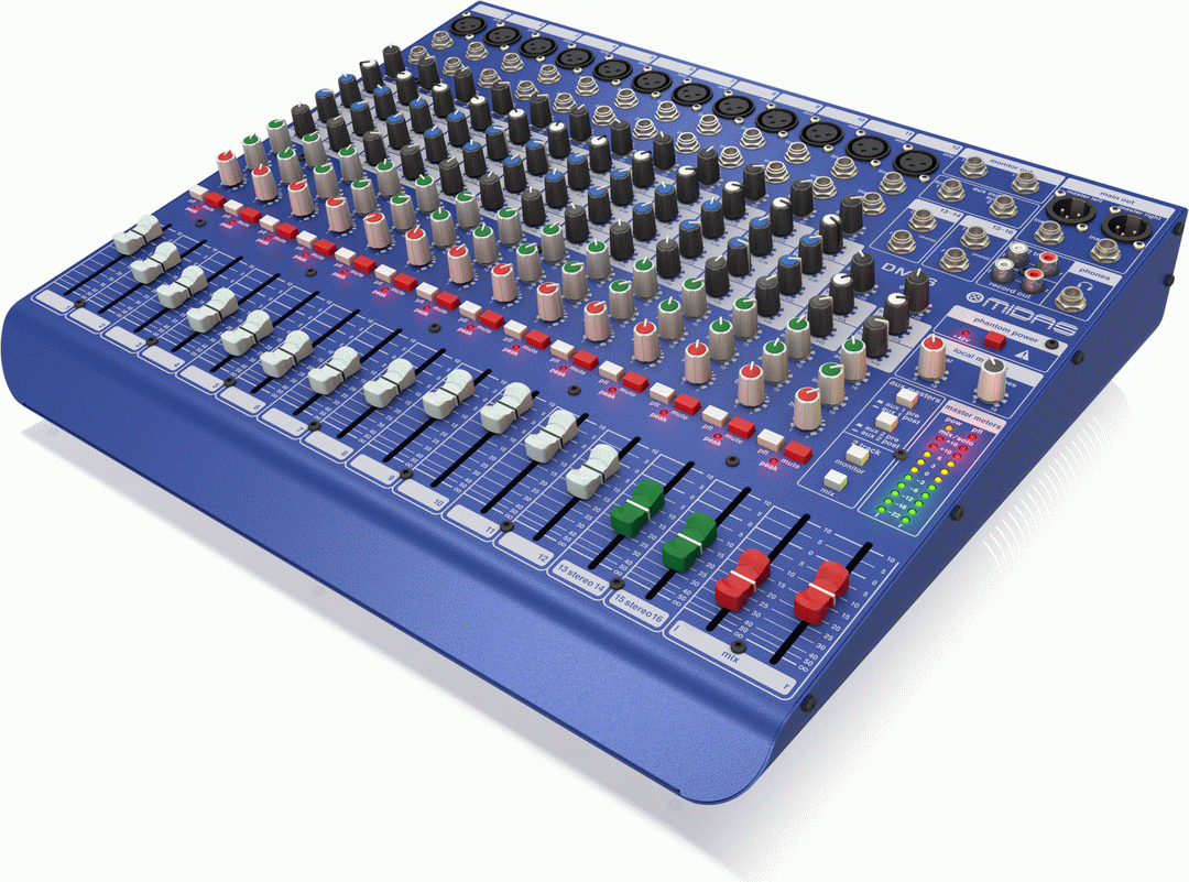 Midas DM16 Analog Mixer - MIDAS