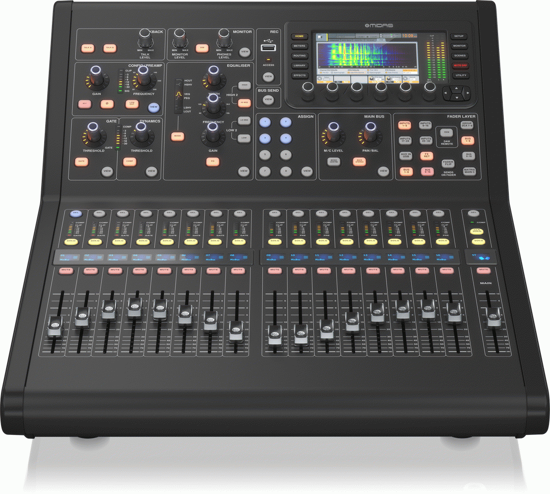 MIDAS M32R LIVE DIGITAL CONSOLE - MIDAS