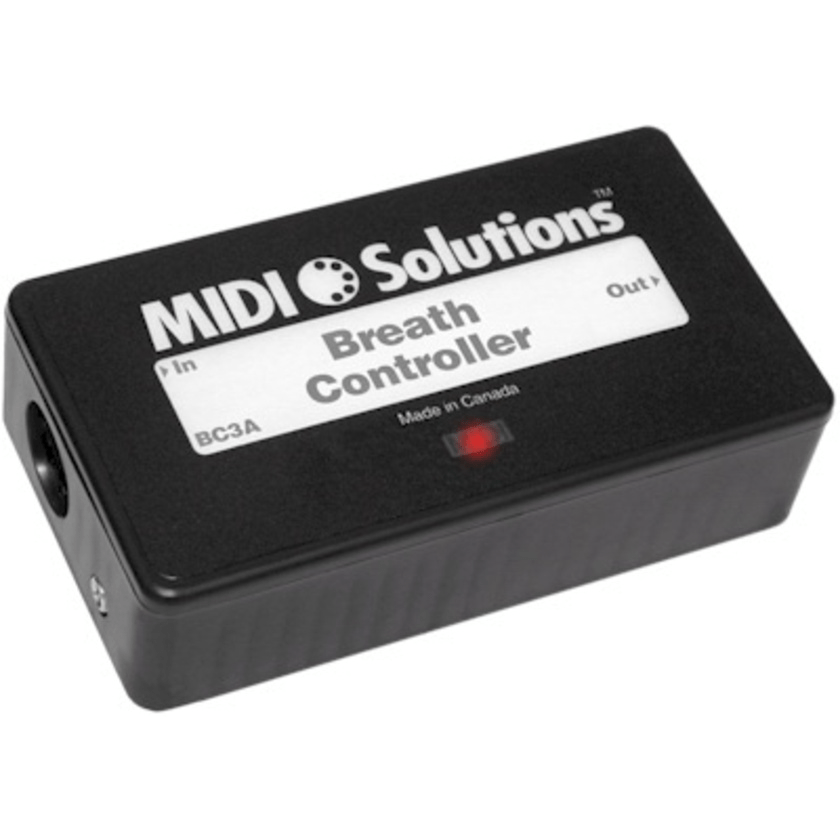 Midi Solutions Breath Control Adaptor - Enhance Your Music Performance - MIDI SOLUTIONS