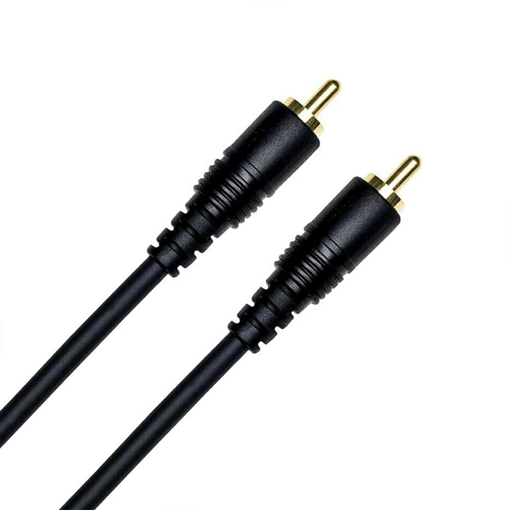 Mogami 1FT RCA to RCA Mono Molded Cable - High Quality Audio Connection - MOGAMI