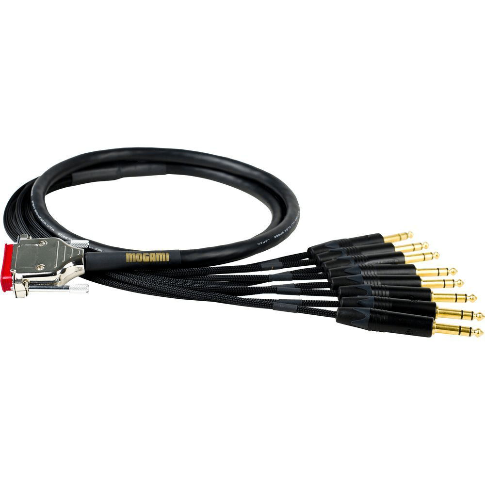 Mogami DB25 to 8 x TRS Cable (10ft) - MOGAMI
