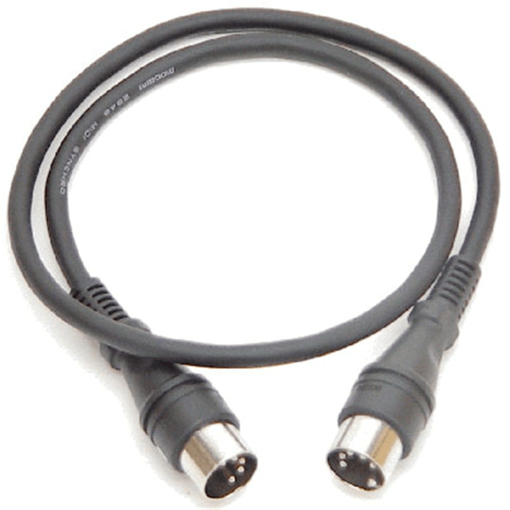 Mogami MIDI Cable One Piece Moulded 5pin Connections (10ft) - MOGAMI