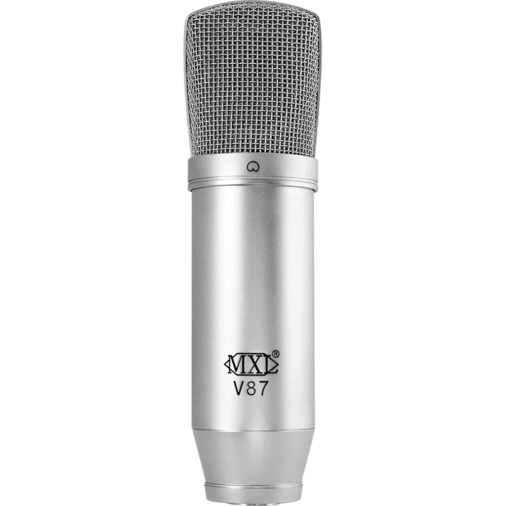 MXL V87 Large Diaphragm Low Noise Vocal Condenser Microphone - MXL