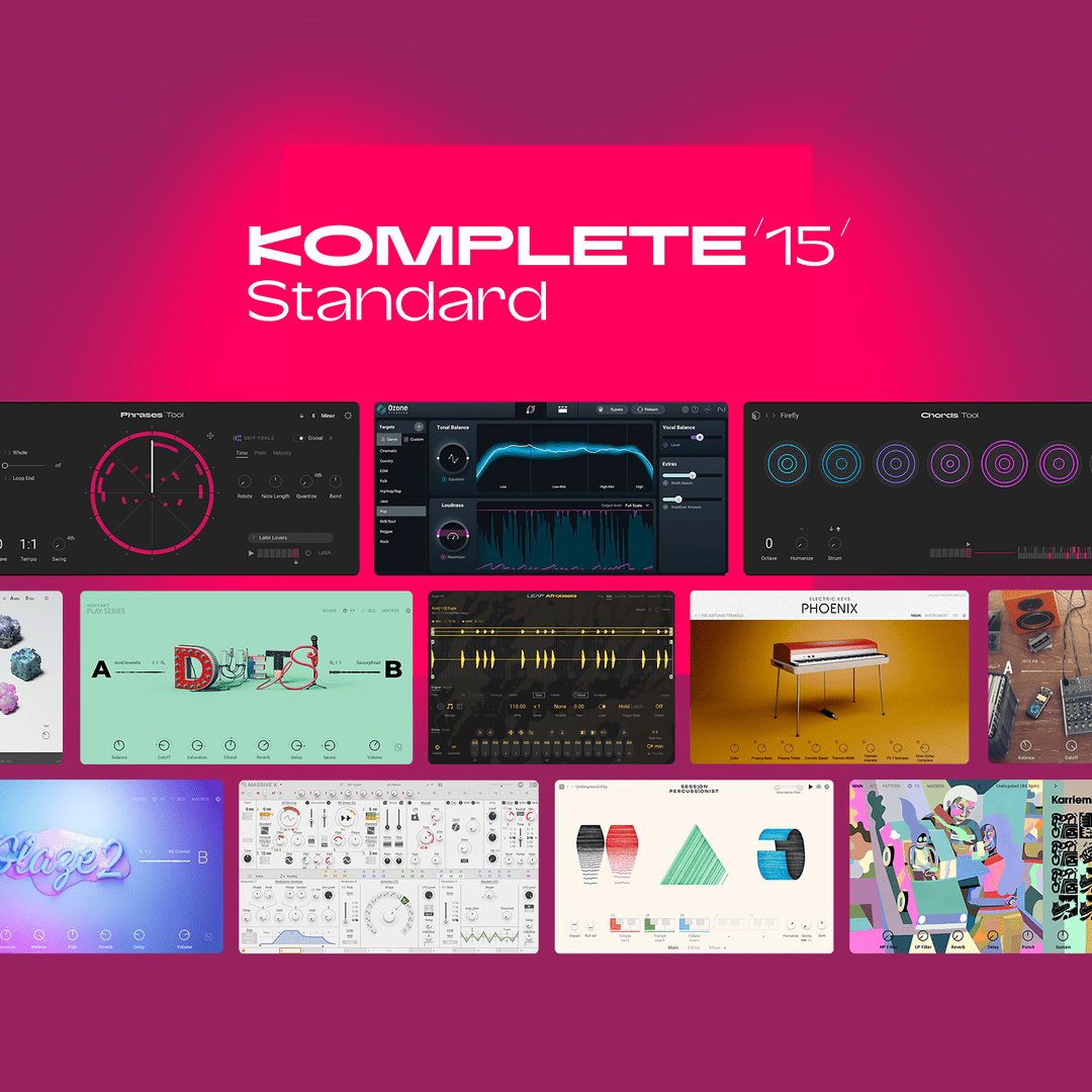 Native Instruments Komplete 15 Standard DL - NATIVE INSTRUMENTS