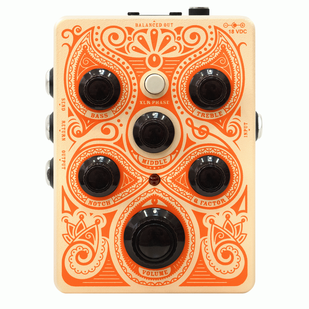 ORANGE ACOUSTIC PRE AMP PEDAL - ORANGE