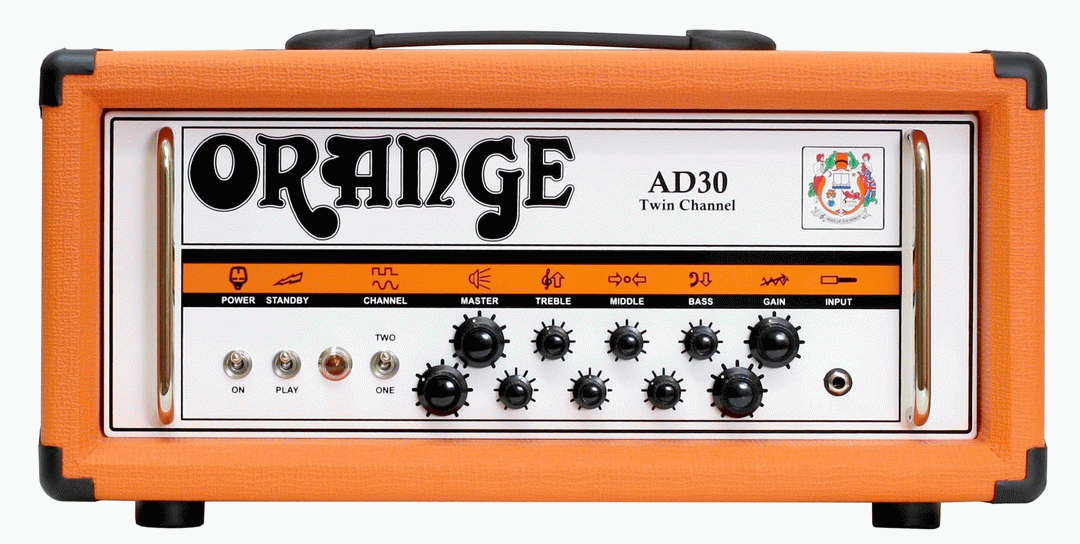 Orange AD30HTC Twin Channel Valve Head 30W Class A - ORANGE