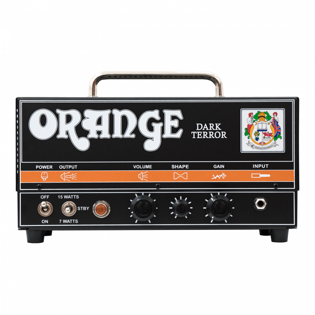 Orange DA15H Dark Terror Guitar Valve Head - ORANGE