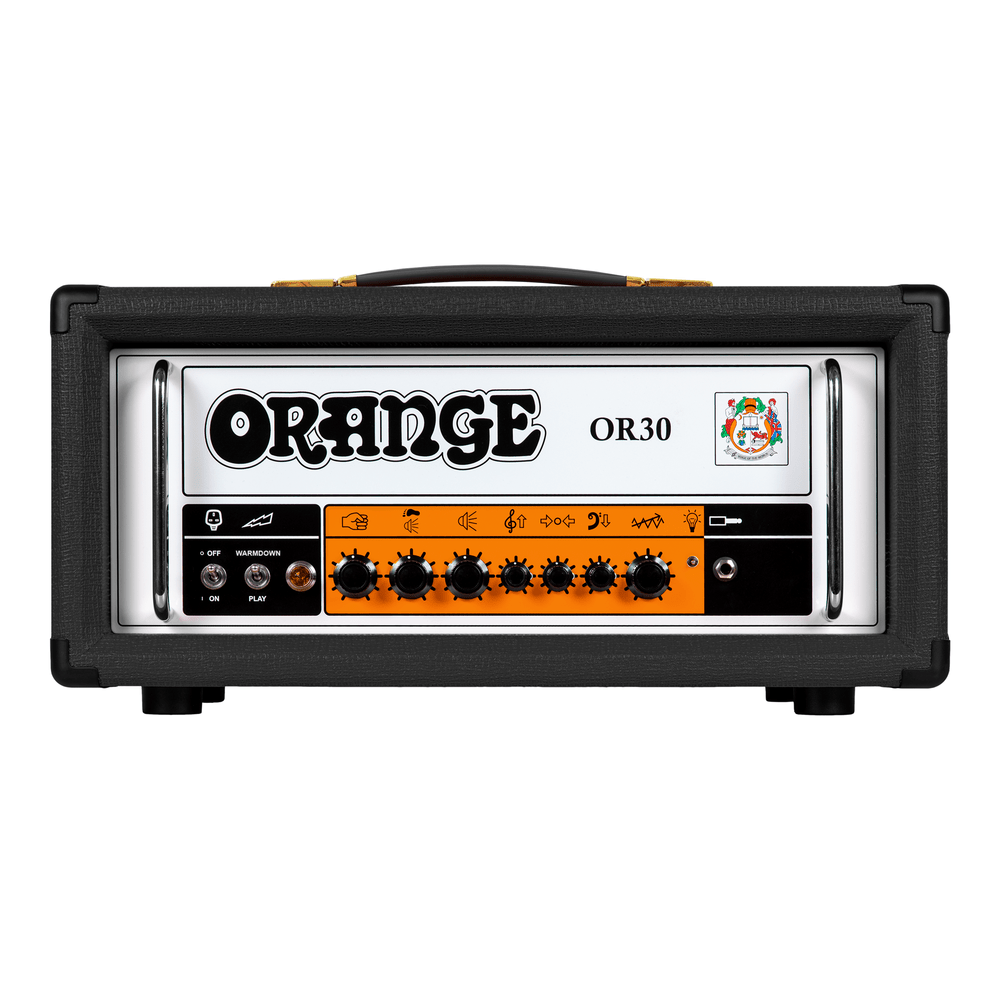 ORANGE OR30 30W SINGLE CH GUITAR HEAD BLACK (UK) - ORANGE