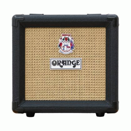 Orange PPC108BK in Black 1X8 Cabinet - ORANGE