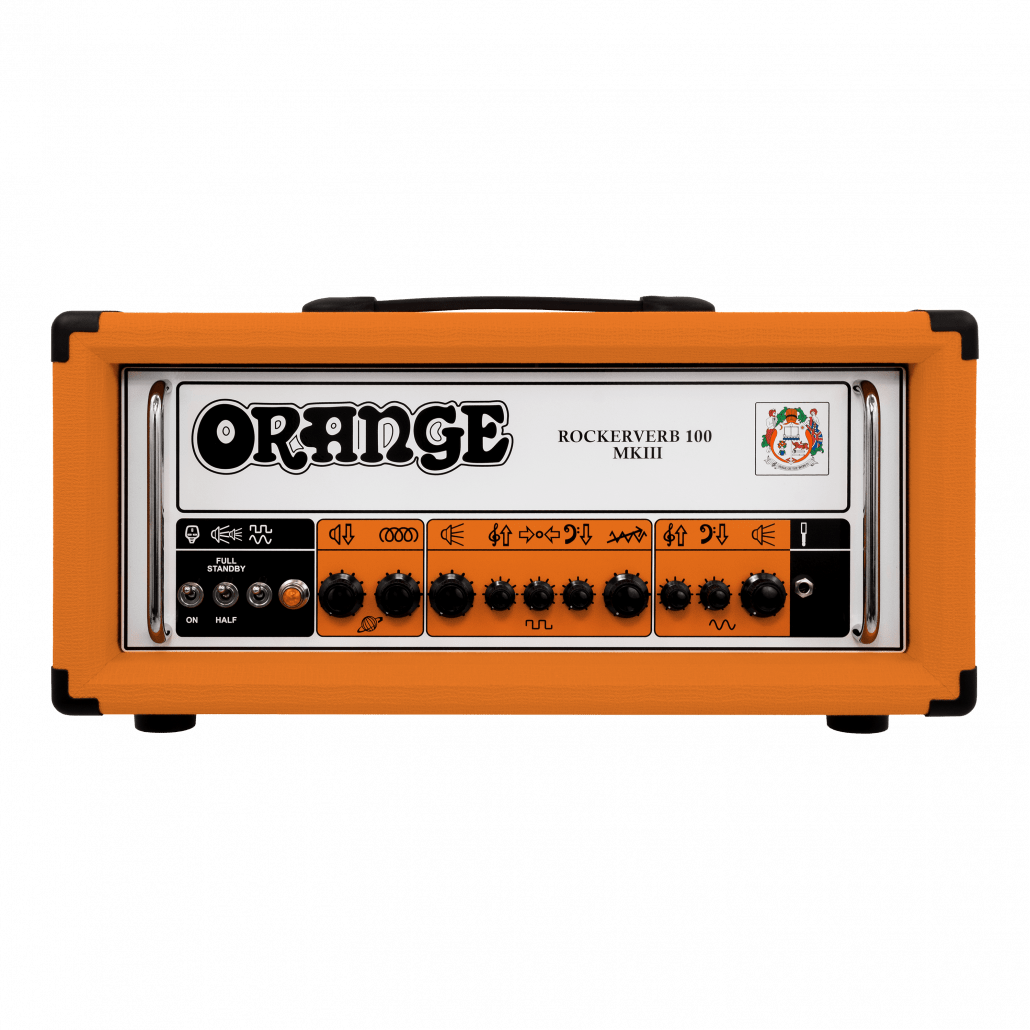Orange Rockerverb 100H MKIII Guitar Valve Head - ORANGE